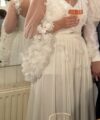 Second Hand Brautkleid Ronald Joyce Fit and Flare Gr. 40 Foto 4