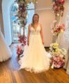 Second Hand Brautkleid Sposa Toscana 7366 Prinzessin Gr. 42 Maßgeschneidert Foto 2