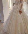 Second Hand Brautkleid Vanilla Sposa Lillian Prinzessin Gr. 38 Foto 6