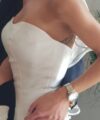 Second Hand Brautkleid Hochzeitshaus Frankfurt am Main Maßanfertigung Fit and Flare Gr. 36 Maßgeschneidert Foto 8