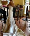 Second Hand Brautkleid Hochzeitshaus Frankfurt am Main Maßanfertigung Fit and Flare Gr. 36 Maßgeschneidert Foto 7