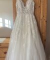 Second Hand Brautkleid Eddy K A-Linie Gr. 36 Maßgeschneidert Foto 3