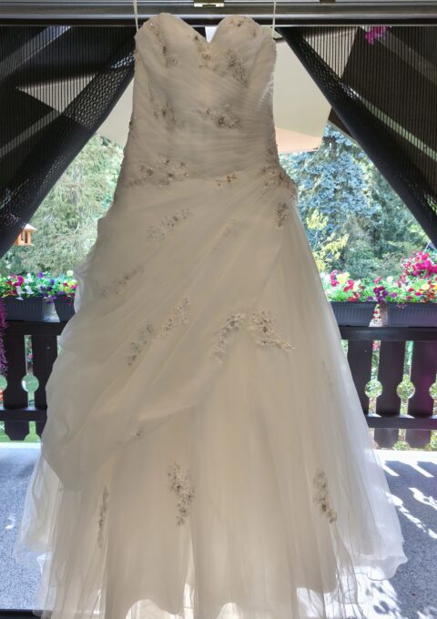 Second Hand Brautkleid Morilee / Madeline Gardner Prinzessin Gr. 40 Foto 1