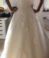 Second Hand Brautkleid Lohrengel Sarina S. A-Linie Gr. 40 Foto 2