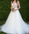 Second Hand Brautkleid A-Linie Gr. 36 Neu & ungetragen Foto 1