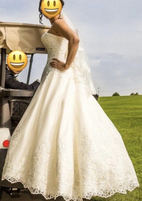 Second Hand Brautkleid Annais Bridal 10924 A-Linie Gr. 38 Foto 1
