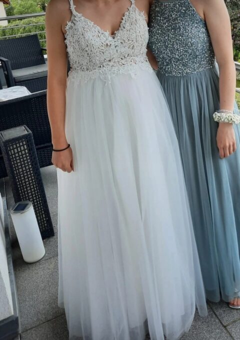 Second Hand Brautkleid VENITTI Umstandskleid Gr. 38 Foto 1