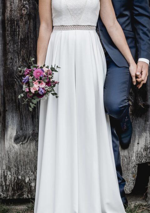 Second Hand Brautkleid Lambert Crations 03 A-Linie Gr. 38 Foto 1