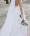 Second Hand Brautkleid Modeca Rio 21066 A-Linie Gr. 34 Foto 8