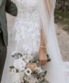 Second Hand Brautkleid Modeca Rio 21066 A-Linie Gr. 34 Foto 7