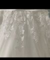 Second Hand Brautkleid Prinzessin Gr. 46 Maßgeschneidert Foto 3