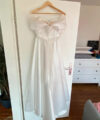 Second Hand Brautkleid Bella Minimalistisch A-Linie Gr. 36 Foto 6