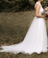 Second Hand Brautkleid Mode de Pol Boho Gr. 36 Foto 4
