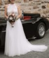 Second Hand Brautkleid Mode de Pol Boho Gr. 36 Foto 2