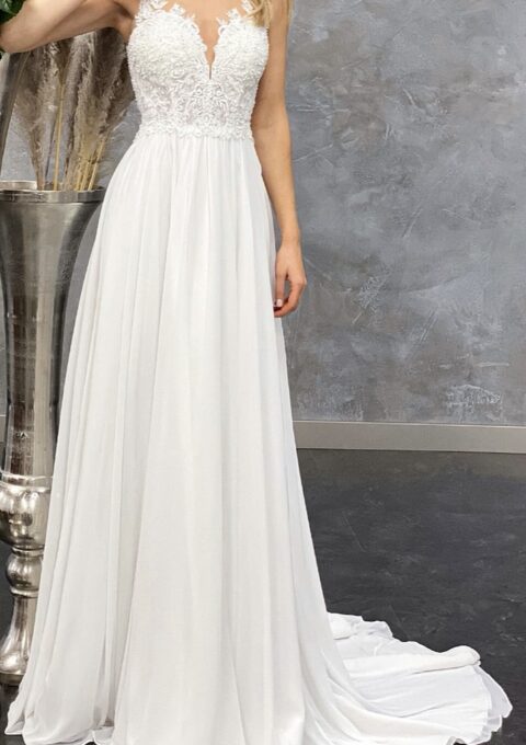 Second Hand Brautkleid Miss Germany Collection A-Linie Gr. 36 Neu &amp ungetragen Foto 1