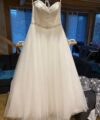 Second Hand Brautkleid Ella Rosa A-Linie Gr. 42 Neu & ungetragen Foto 2