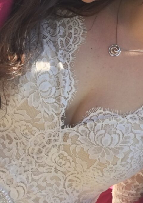 Second Hand Brautkleid Cosmobella A-Linie Gr. 42 Foto 1