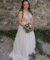 Second Hand Brautkleid Kein Hersteller bekannt I2230801 A-Linie Gr. 40 Foto 5
