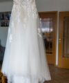 Second Hand Brautkleid Rosa Clara Carpi A-Linie Gr. 38 Maßgeschneidert Foto 2