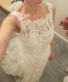 Second Hand Brautkleid Elizabeth Passion / Mode de Pol E 3812 T Fit and Flare Gr. 36 Foto 3
