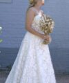 Second Hand Brautkleid wed2b Heidi Hudson Forelle A-Linie Gr. 36 Maßgeschneidert Foto 7