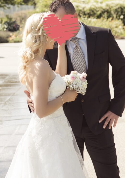 Second Hand Brautkleid Dalida Sposa Laila A-Linie Gr. 36 Foto 1