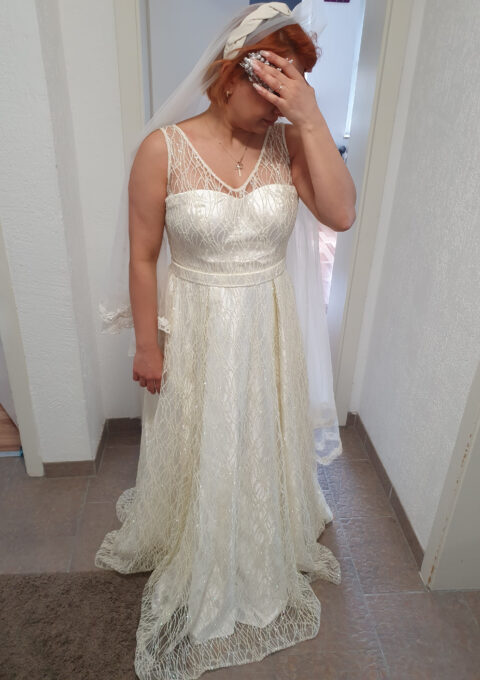 Second Hand Brautkleid Trkei Standesamt Gr. 38 Foto 1