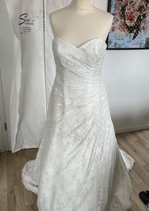 Second Hand Brautkleid Sweetheart Justin Alexander 6034 A-Linie Gr. 42 Neu & ungetragen Foto 1