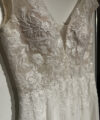 Second Hand Brautkleid Bianco Evento Limited Edition Amethyst A-Linie Gr. 40 Foto 6