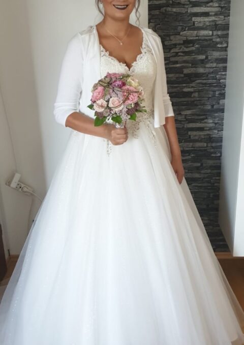 Second Hand Brautkleid Diane Legrand A-Linie Gr. 44 Foto 1