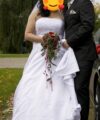 Second Hand Brautkleid Braut-Salon Lecher Prinzessin Gr. 44 Maßgeschneidert Foto 5