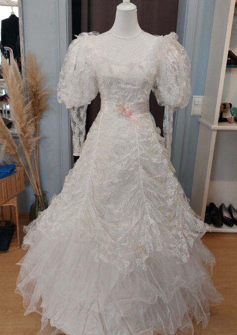 Second Hand Brautkleid A-Linie Gr. 34 Foto 1