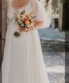 Second Hand Brautkleid Brautgeflüster Sarafina A-Linie Gr. 48 Maßgeschneidert Foto 3