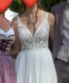 Second Hand Brautkleid Sabè Anna Michalik Noble A-Linie Gr. 38 Maßgeschneidert Foto 1