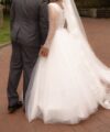 Second Hand Brautkleid A-Linie Gr. 40 Neu & ungetragen Foto 7