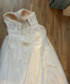 Second Hand Brautkleid Boho Gr. 38 Maßgeschneidert Foto 3