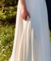 Second Hand Brautkleid ELLA/Paula Creme A-Linie Gr. 46 Foto 3
