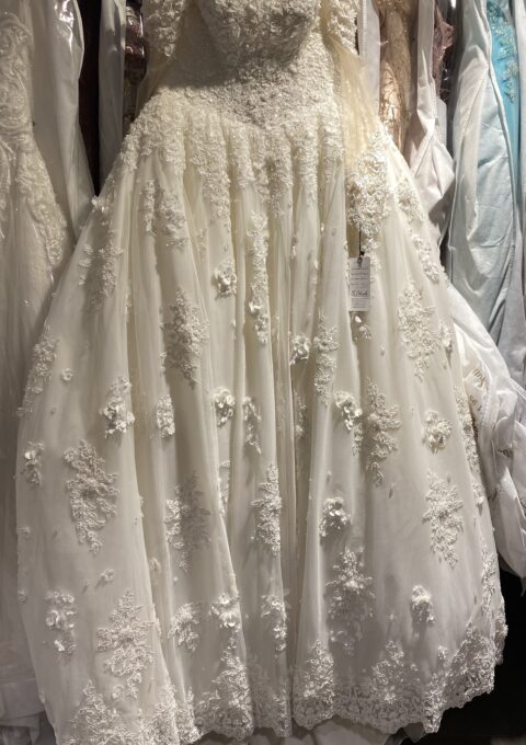 Second Hand Brautkleid La Blanche Mannheim Maanfertigung Prinzessin Gr. 40 Mageschneidert Neu & ungetragen Foto 1