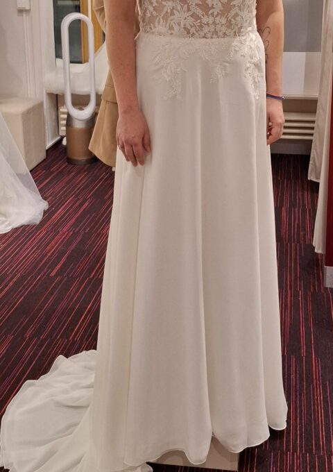 Second Hand Brautkleid A-Linie Gr. 42 Foto 1