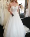 Second Hand Brautkleid A-Linie Gr. 36 Foto 4