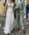 Second Hand Brautkleid Très Chic Fit and Flare Gr. 36 Maßgeschneidert Foto 4