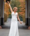 Second Hand Brautkleid Adriana Alier Fit and Flare Gr. 34 Foto 4