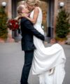 Second Hand Brautkleid Adriana Alier Fit and Flare Gr. 34 Foto 5