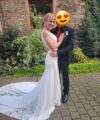 Second Hand Brautkleid Adriana Alier Fit and Flare Gr. 34 Foto 1