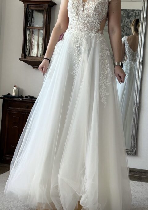 Second Hand Brautkleid Sedinum bridal A-Linie Gr. 38 Foto 1