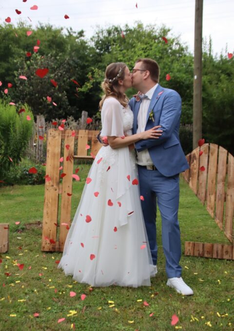 Second Hand Brautkleid V2003-40 A-Linie Gr. 42 Foto 1