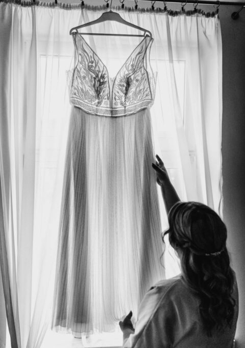 Second Hand Brautkleid A-Linie Gr. 44 Maßgeschneidert Foto 1