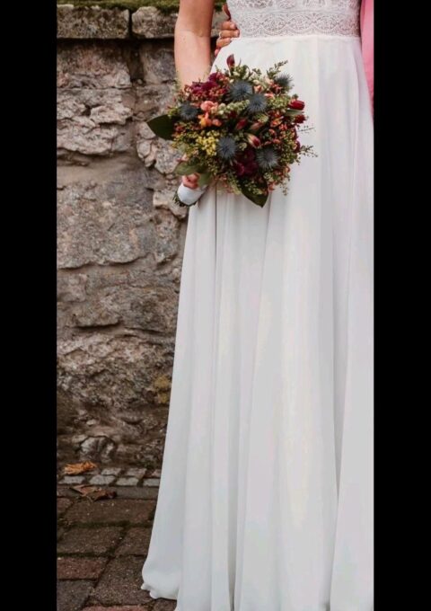 Second Hand Brautkleid Bianco Evento Eufrat Boho Gr. 40 Foto 1