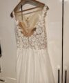 Second Hand Brautkleid Bianco Evento A-Linie Gr. 44 Neu & ungetragen Foto 2