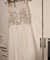 Second Hand Brautkleid Bianco Evento A-Linie Gr. 44 Neu & ungetragen Foto 1